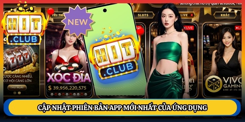 Cập nhật phiên bản app mới nhất của ứng dụng