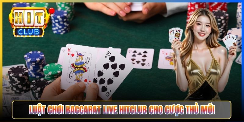 Luật chơi Baccarat Live Hitclub cho cược thủ mới
