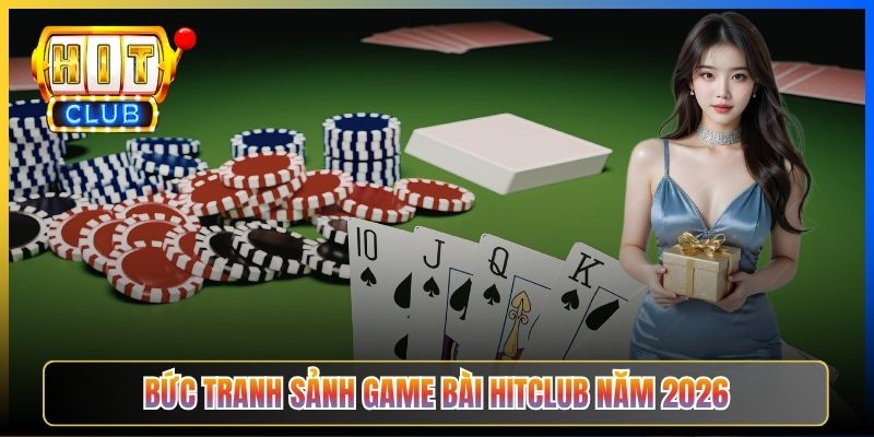 Bức tranh sảnh game bài Hitclub năm 2026